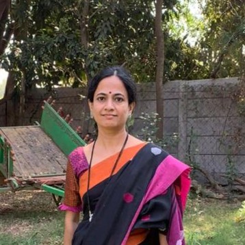 Portrait of Radha Devi, Master Weaver
